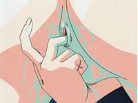 Sexo hentai en posición de perrito